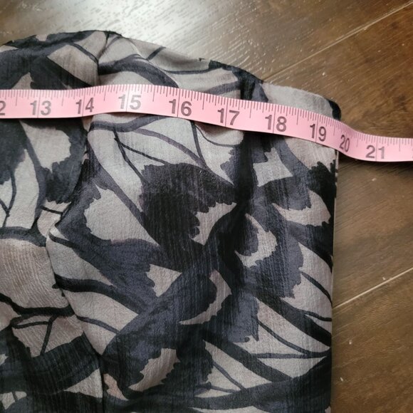 Hutch Strapless Floral Maxi Dress Womens 1x Ruffles Floral Elegant Whimsical - Picture 8 of 10